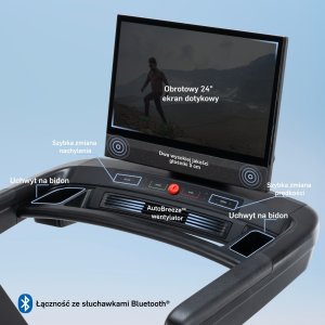 Bieżnia NordicTrack Bieżnia elektryczna Commercial 2450 NordicTrack z wyświetlaczem dotykowym 7