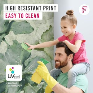 Feeby Fototapeta Kwiaty abstrakcja beton 450x315 xxl 10