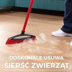Vileda Wkład do szczotki do zamiatania sierści i włosów 5x12x33cm Gumowe włosie 4