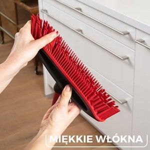 Vileda Wkład do szczotki do zamiatania sierści i włosów 5x12x33cm Gumowe włosie 6