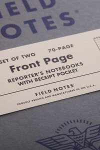 Make Notes Notes Dziennikarski Field Notes Front Page Linia 4