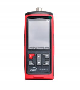 Benetech MIERNIK GRUBOŚCI POWŁOKI LAKIERU STAL ALUMINIUM SONDA PRZEWODOWA LCD USB-C 2