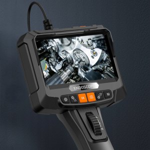 ENDOSKOP INSPEKCYJNY OBROTOWY 360 LED EKRAN 32GB SD IP67 1m KAMERA 3.9mm 6