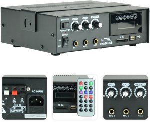 LTC-Audio Wzmacniacz radiowęzłowy z odtwarzaczem PAA60USB one size 2