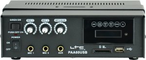 LTC-Audio Wzmacniacz radiowęzłowy z odtwarzaczem PAA60USB one size 5