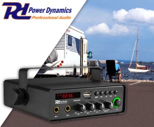 Wzmacniacz mobilny PDC30 30W 12V/220V Power Dynamics one size 2