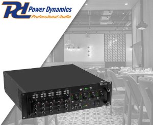 Wzmacniacz 4-strefowy matrycowy 4x 200W PAM2004 Power Dynamics one size 2