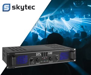 Skytec Wzmacniacz 2x 250W SPL500 Skytec one size 6