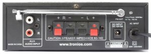 Wzmacniacz 2x 40W FM USB SD SkyTronic AV360 one size 6