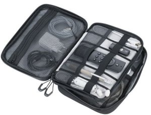 TROIKA BLACK CONNECTED organizer Poliester, Poliuretan (PU), Brezent Czarny 3