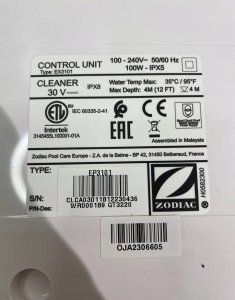 Zodiac Electric Pool Cleaner - GT3220 15