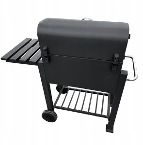 4iQ Group Duży Grill węglowy żeliwny ruszt 113,5x50x107 cm 11