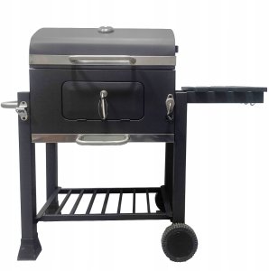 4iQ Group Duży Grill węglowy żeliwny ruszt 113,5x50x107 cm 2