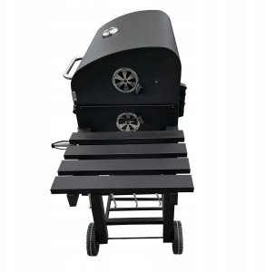 4iQ Group Duży Grill węglowy żeliwny ruszt 113,5x50x107 cm 10