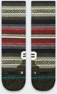 Stance Skarpety Stance Mid Wool Crew 1 para BlackRed 2