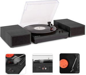 Gramofon Fenton Gramofon RP165B głośniki BT czarny one size 3