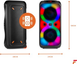 Głośnik Fenton Głośnik imprezowy BoomBox540 z diodą LED one size 9