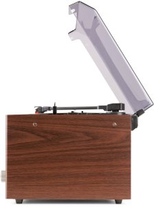 Gramofon Audizio Gramofon retro Frisco z radiem DAB brązowy one size 16