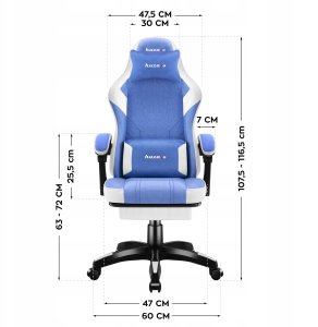 Fotel Huzaro Force 3.7 niebieski 6