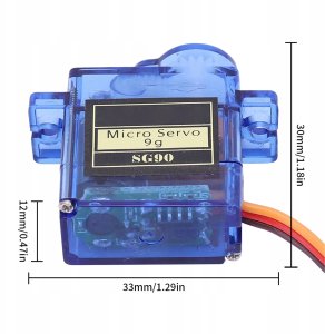 ROSFIX SERWO TOWER PRO KONWERTER SG90 9G DO ARDUINO AVR RC DRONY ROBOTY 4