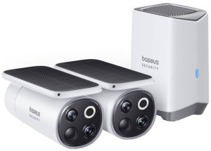 Kamera IP Baseus Kamera zewnętrzna Baseus S1 Pro 3K Dual (biała) 2