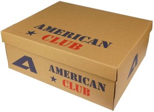 Męskie obuwie przejściowe American Club MCY-110BL czarne 44 7