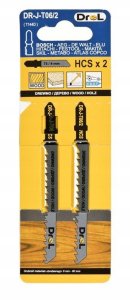 Narrow-cut wood "DREL" T06/2 T144D 2 pcs. 2