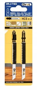 Narrow-cut drill "DREL" T18/2 T101BR 2 pcs. 2