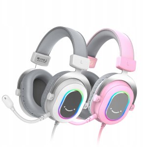 Słuchawki studyjne nauszne FIFINE H6P AmpliGame RGB dźwięk przestrzenny 7.1 11
