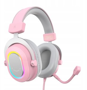 Słuchawki studyjne nauszne FIFINE H6P AmpliGame RGB dźwięk przestrzenny 7.1 3