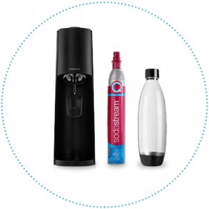 Saturator Sodastream Terra + 2 butelki + gaz Czarny + syrop Pepsi Max 4