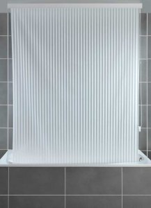 Wenko Zasłona prysznicowa Blind, z paskami, 132 x 240 cm, WENKO 7