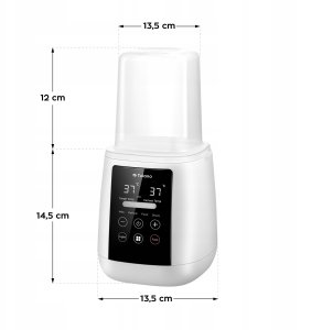 Podgrzewacz Do Butelek Tulano Ellie 35 Sterylizator Wyświetlacz Lcd 6W1 7