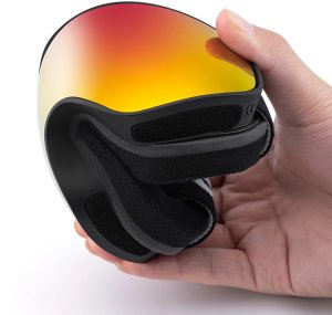 Casco Gogle narciarskie Qunature Black dziecięce (rozmiar M/L) - czarne 6