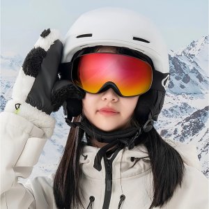 Casco Gogle narciarskie Qunature Black dziecięce (rozmiar M/L) - czarne 7