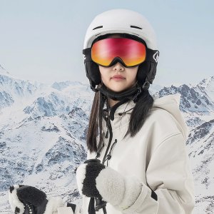 Casco Gogle narciarskie Qunature Black dziecięce (rozmiar M/L) - czarne 9