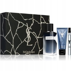 Yves Saint Laurent SET YVES SAINT LAURENT Y EDP spray 100ml + EDP spray 10ml + SHOWER GEL 50ml 2