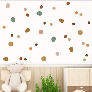 ROOM Decor SIPO-WS63046 NAKLEJKI NA ŚCIANĘ BOHO KROPKI 6