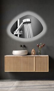 Lustro Homede MIRROR WITH LED LUNA 50X70 2