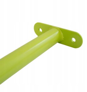 4iQ Group Drążek Metalowy na Plac zabaw Limonkowy Długi 125 cm do podciągania 12
