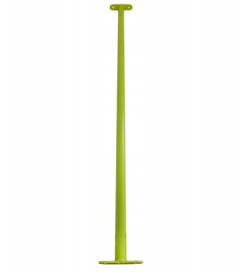 4iQ Group Drążek Metalowy na Plac zabaw Limonkowy Długi 125 cm do podciągania 5