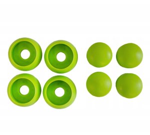 4iQ Group Drążek Metalowy na Plac zabaw Limonkowy Długi 125 cm do podciągania 8
