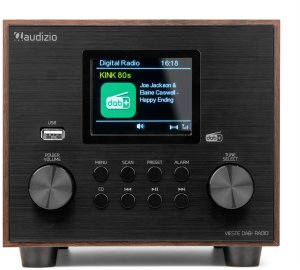 Radioodtwarzacz Audizio Radio Vieste DAB+ FM z subwooferem, ciemne drewno one size 3