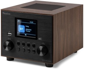 Radioodtwarzacz Audizio Radio Vieste DAB+ FM z subwooferem, ciemne drewno one size 7