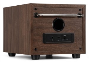 Radioodtwarzacz Audizio Radio Vieste DAB+ FM z subwooferem, ciemne drewno one size 9