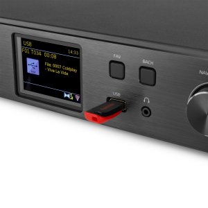Radioodtwarzacz Audizio Radio internetowe Brescia DAB+ FM CD BT one size 10