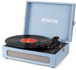 Gramofon Fenton Gramofon w walizce RP118E wejście/wyjście BT niebieski one size 11