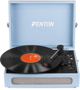 Gramofon Fenton Gramofon w walizce RP118E wejście/wyjście BT niebieski one size 5