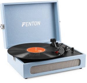 Gramofon Fenton Gramofon w walizce RP118E wejście/wyjście BT niebieski one size 8
