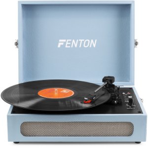 Gramofon Fenton Gramofon w walizce RP118E wejście/wyjście BT niebieski one size 10